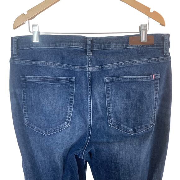 Tommy Hilfiger Women's High Rise Slim Ankle Jeans Cotton Denim Blue Size 33 - Picture 7 of 12